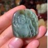 Hotan Jade Cat's Eye Buddha Jewelry